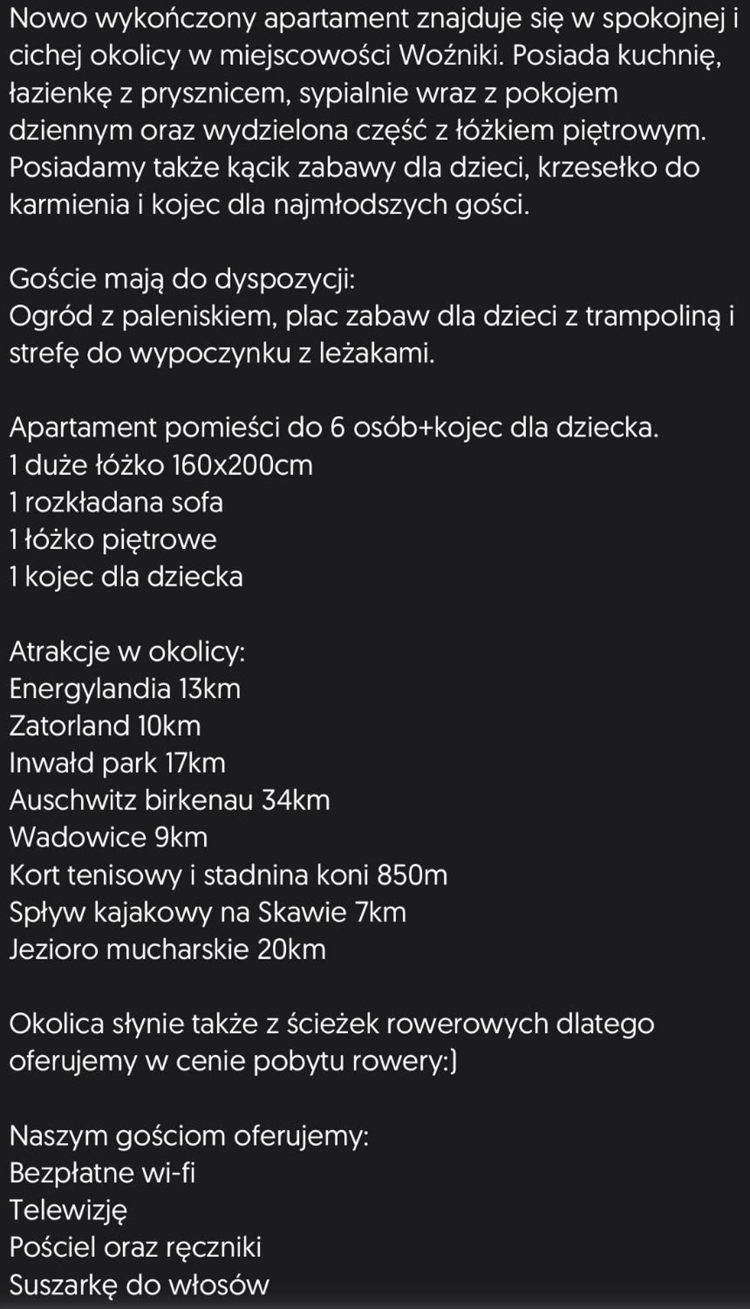 Swierkowe Zacisze 13km Energylandia *